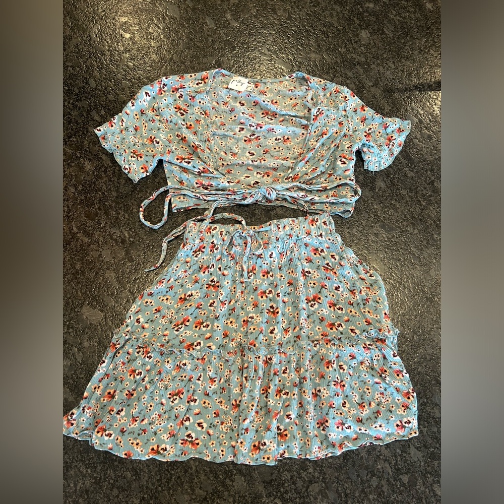 Princess Polly Two-Piece Floral Set